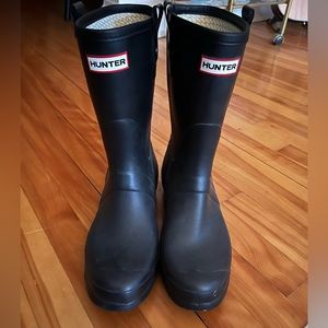 Hunter Black Boots